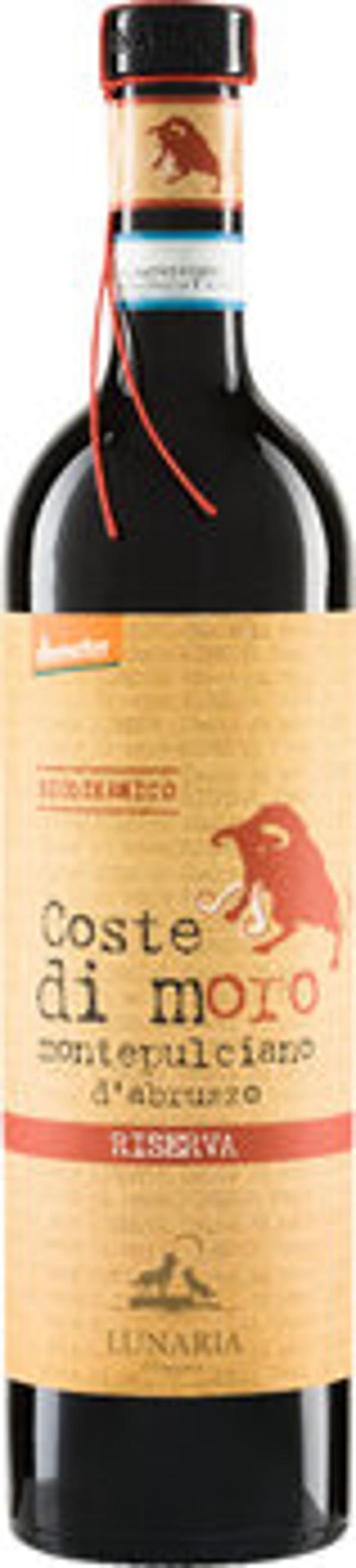 Produktfoto zu Coste di Moro Riserva rot 0,75l
