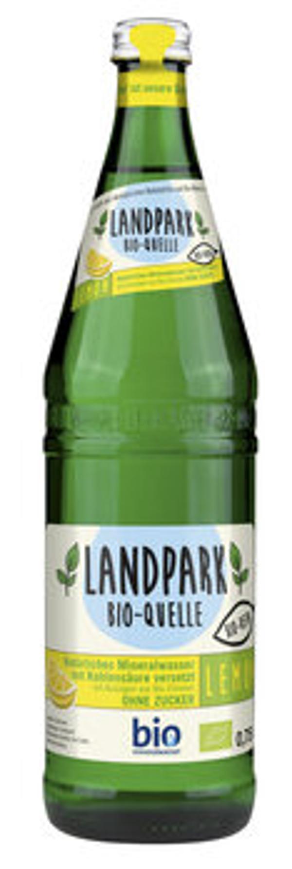 Produktfoto zu Wasser Landpark Lemon Kiste 12x0,75L