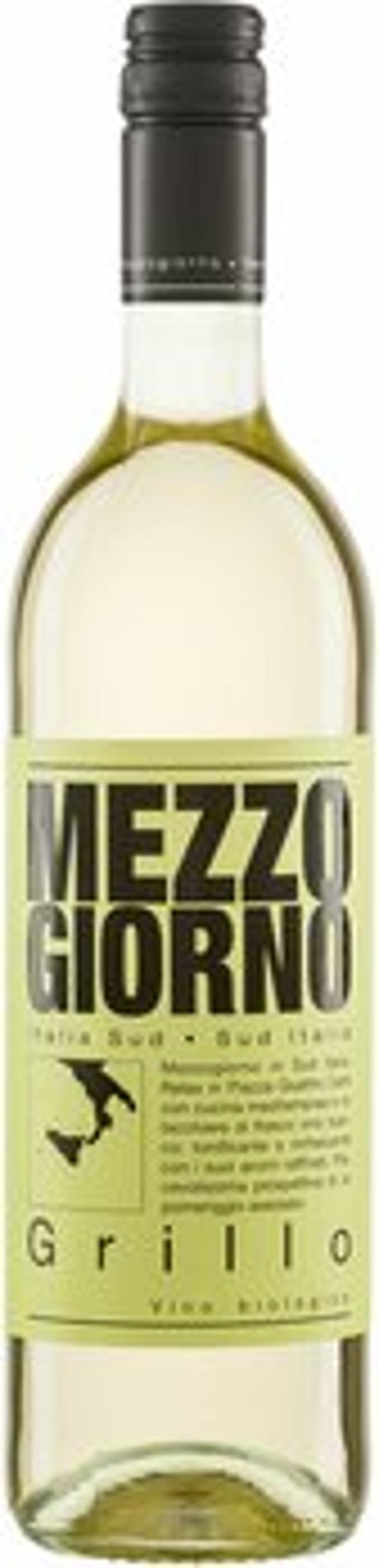Produktfoto zu Grillo Mezzogiorno weiß 0,75l