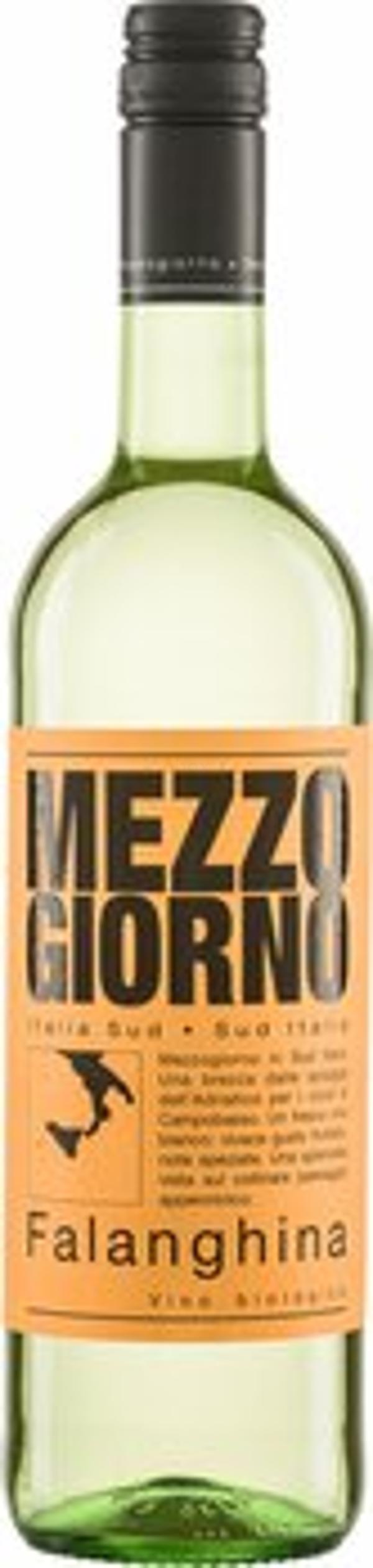 Produktfoto zu Mezziogiorno Falanghina Weißwein 0.75L