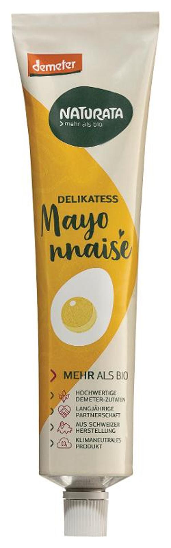 Produktfoto zu Delikatess Mayonnaise in der Tube 185ml