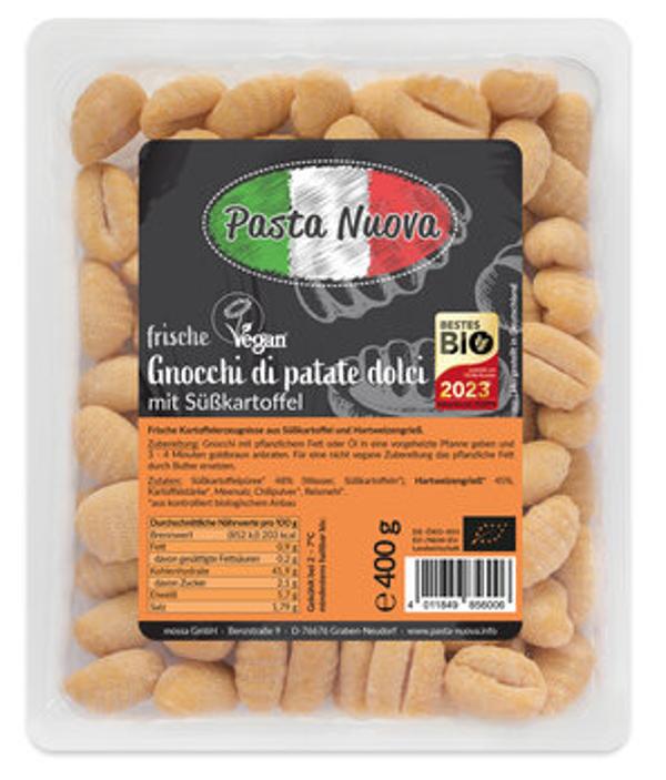 Produktfoto zu Gnocchi mit Süßkartoffeln 400g