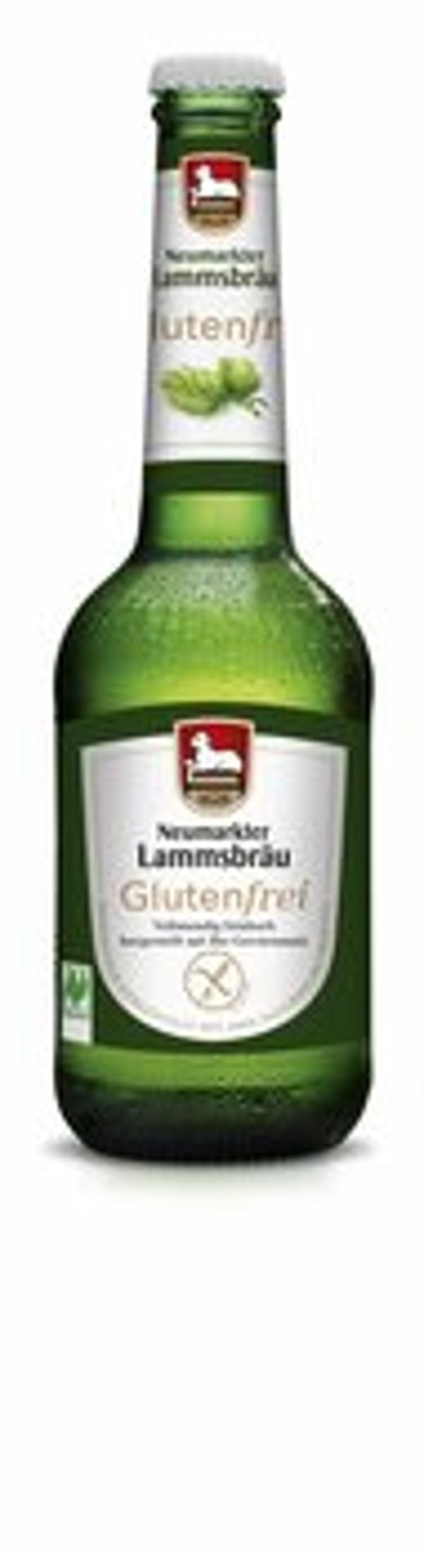 Produktfoto zu Lammsbräu glutenfrei Kiste 10*0,33L