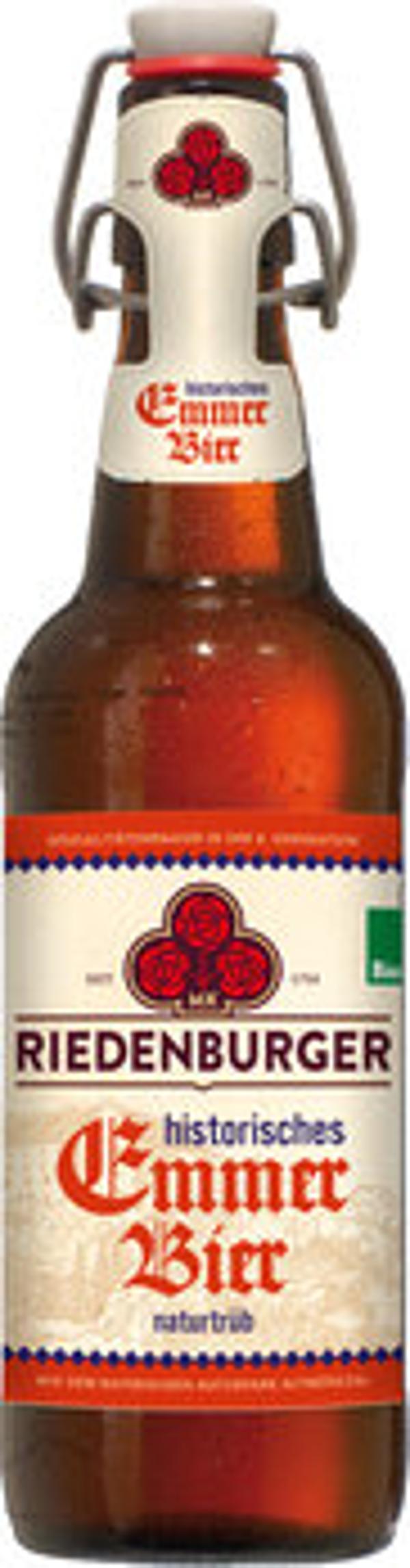 Produktfoto zu Emmer-Bier Riedenburger Kiste 20*0,5L