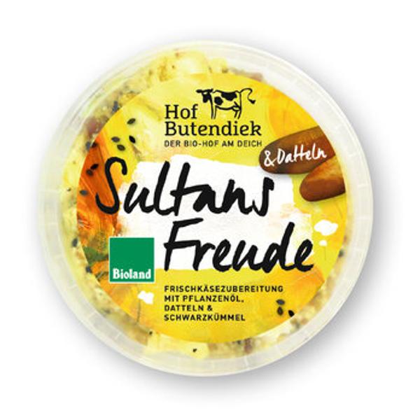 Produktfoto zu Frischkäse Sultans Freude mit Datteln 150g
