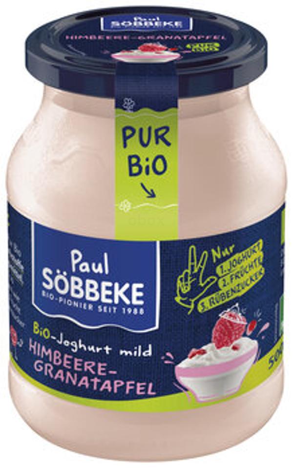 Produktfoto zu Joghurt Himbeere-   Granatapfel 500g