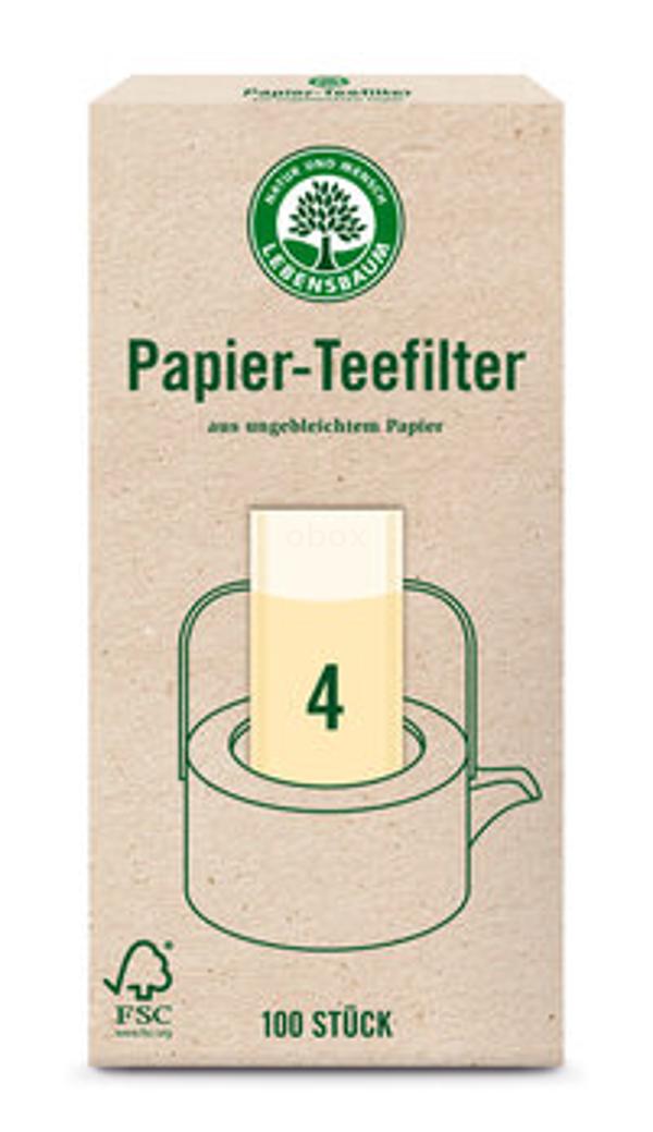 Produktfoto zu Teefilter Papier Gr.4