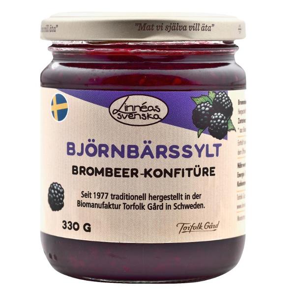 Produktfoto zu Björnbärssylt Brombeer-Konfitüre 330g