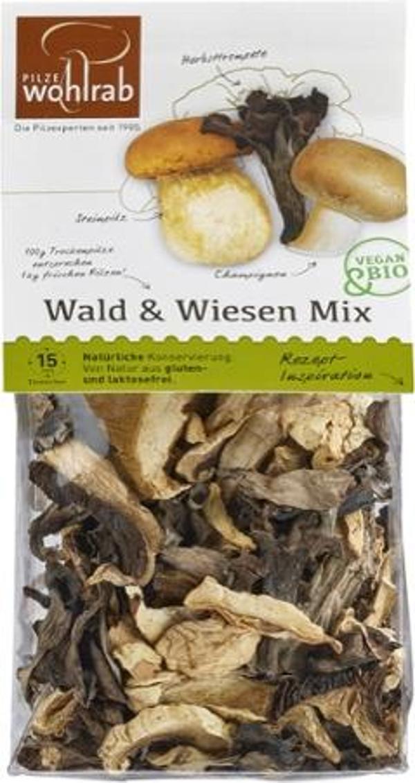 Produktfoto zu Wald & Wiesen Mix - getrocknete Pilze 30g