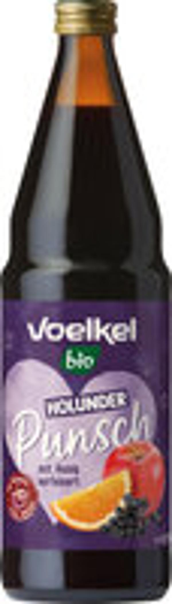 Produktfoto zu Holunder Punsch Voelkel 0,75L alkoholfrei