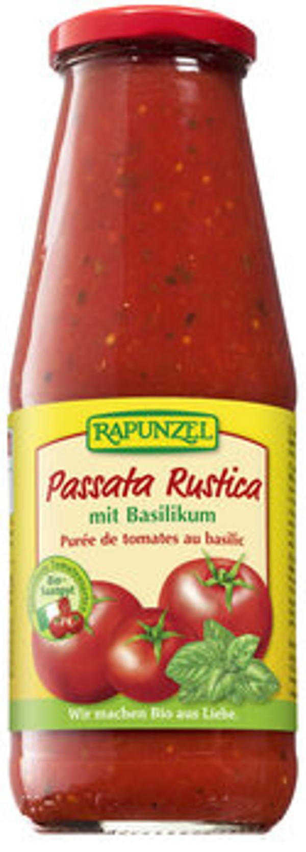 Produktfoto zu Passata Rustica mit Basilikum, 680g
