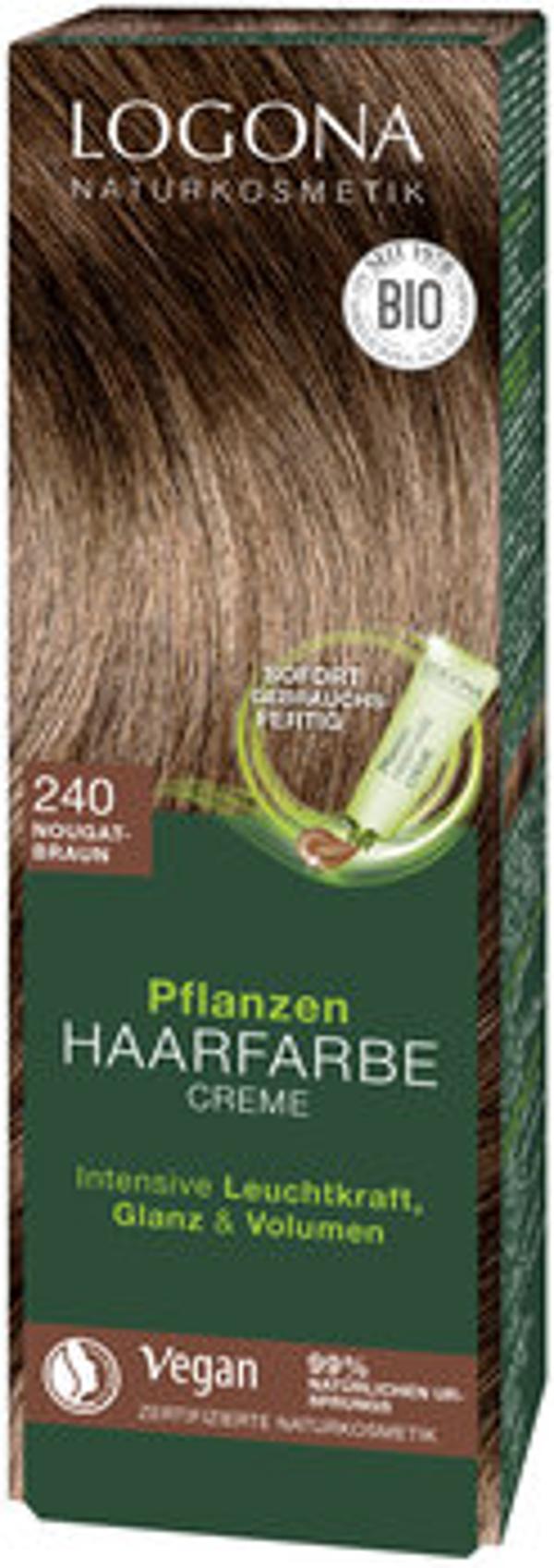 Produktfoto zu Pflanzen Haarfarbe 240 nougatbraun 150ml