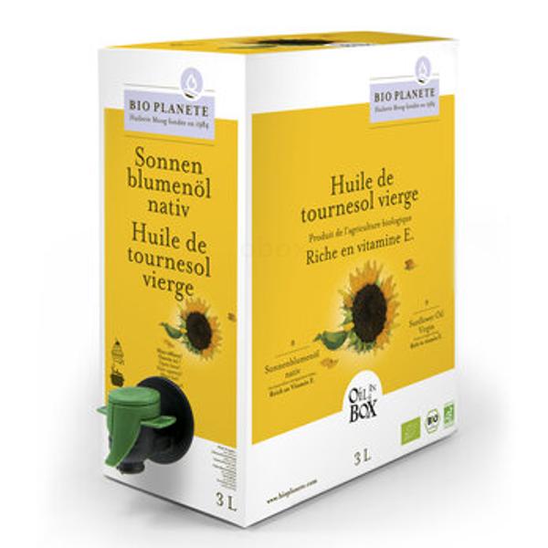 Produktfoto zu Sonnenblumenöl nativ Box 3L