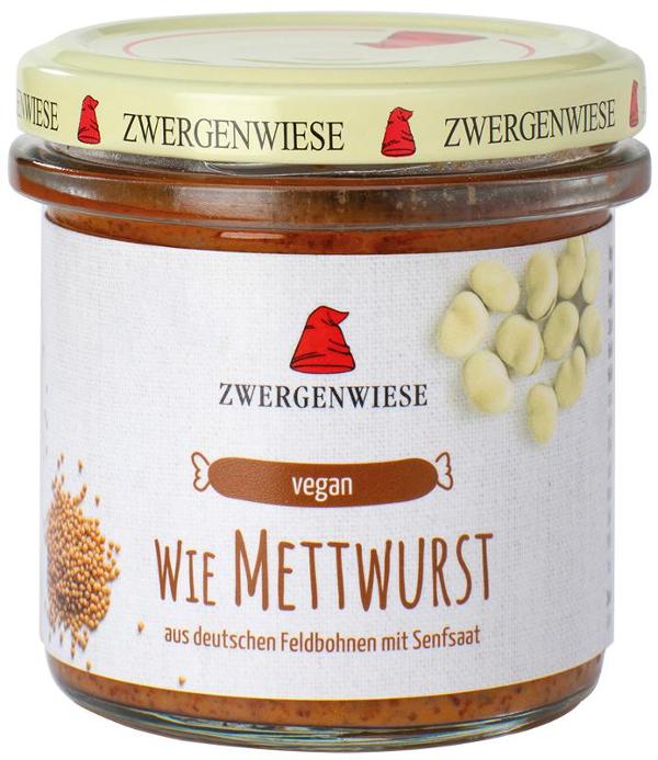 Produktfoto zu Brotaufstrich "Wie Mettwurst" vegan 140g