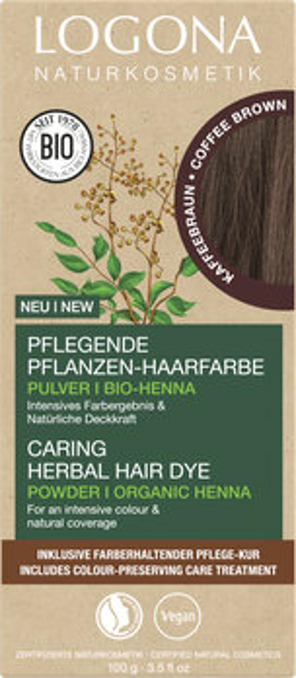 Produktfoto zu Pflanzen Haarfarbe Pulver Kaffeebraun 100 g