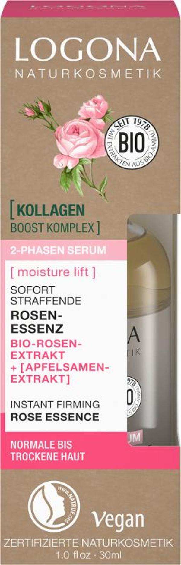 Produktfoto zu MOISTURE LIFT 2-Phasen Serum Rose & Apfel 30ml