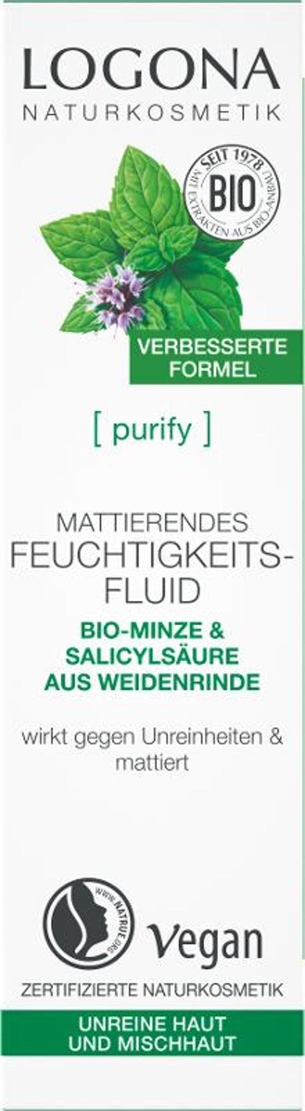 Produktfoto zu PURIFY Mattierendes Feuchtigkeitsfluid 30ml