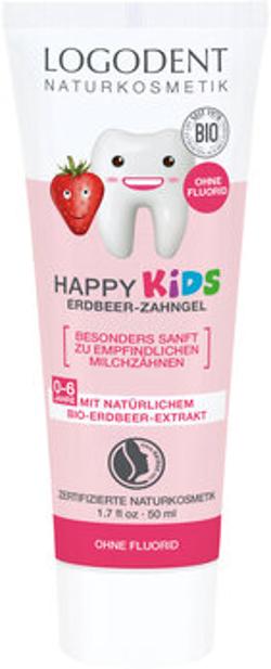 HAPPY KIDS Erdbeer-Zahngel 50ml