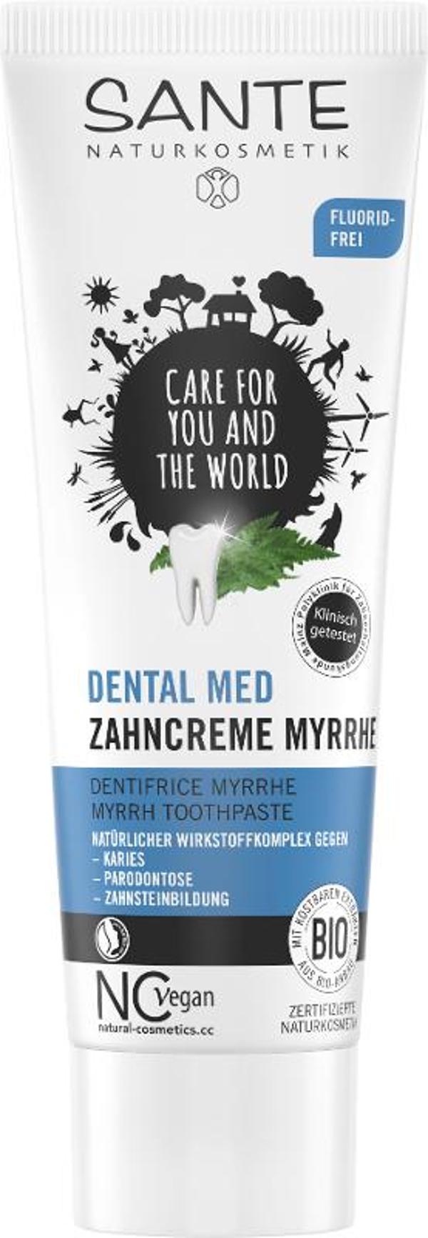 Produktfoto zu DENTAL MED Zahncreme Myrrhe 75ml