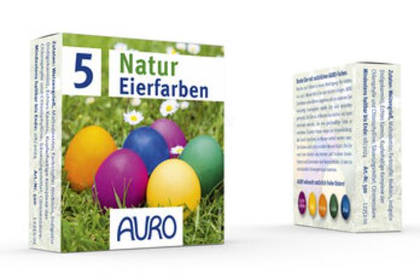 Produktfoto zu 5 Natur-Ostereierfarben