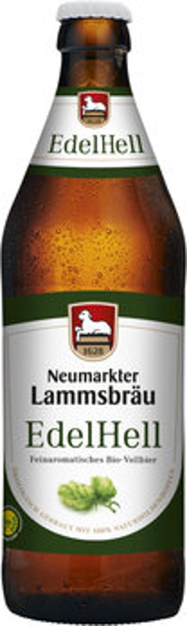 Produktfoto zu Lammsbräu Edelhell 0,5L