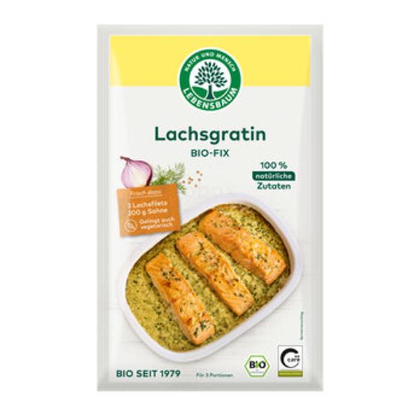 Produktfoto zu Lachsgratin Bio Fix