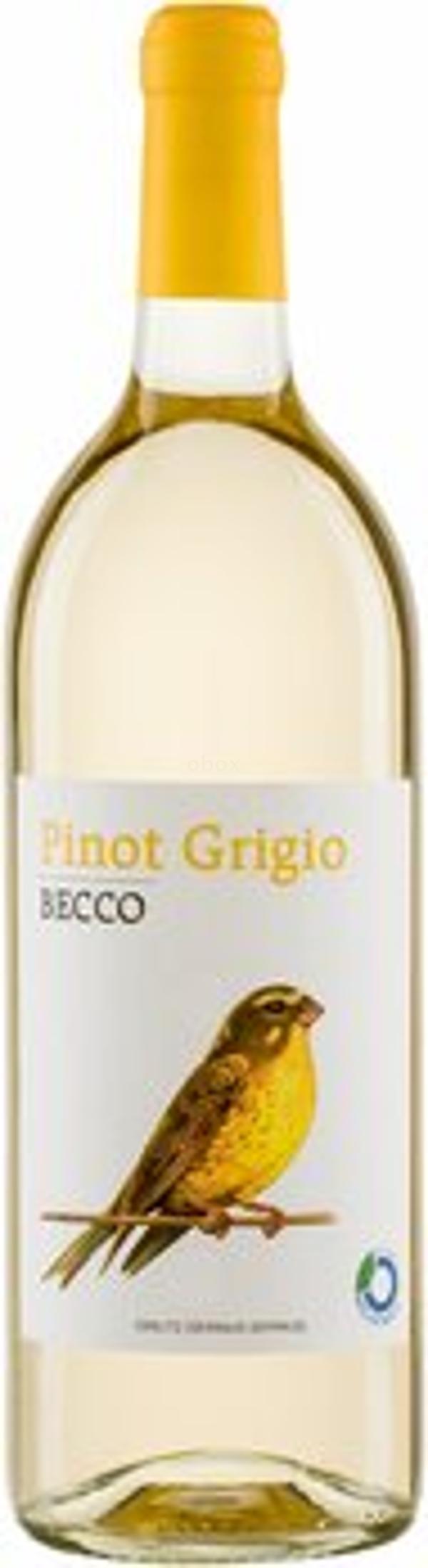 Produktfoto zu Becco Pinot Grigio