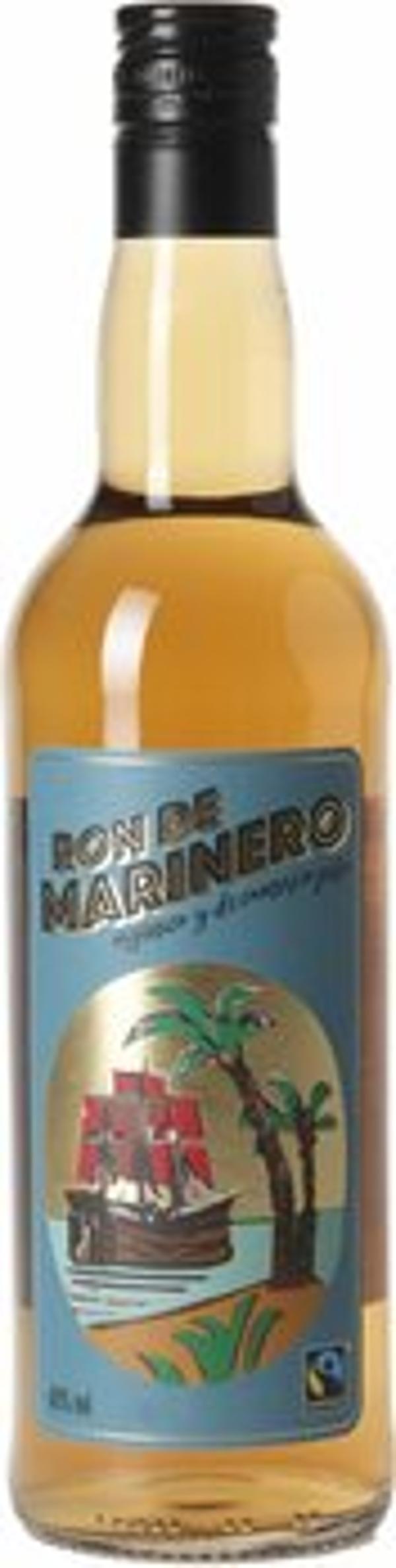 Produktfoto zu Rum de Marinero fair trade braun 0,35l