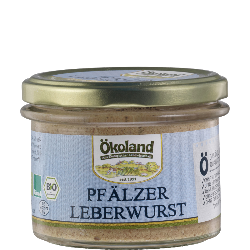 Pfälzer Leberwurst im Glas 160g