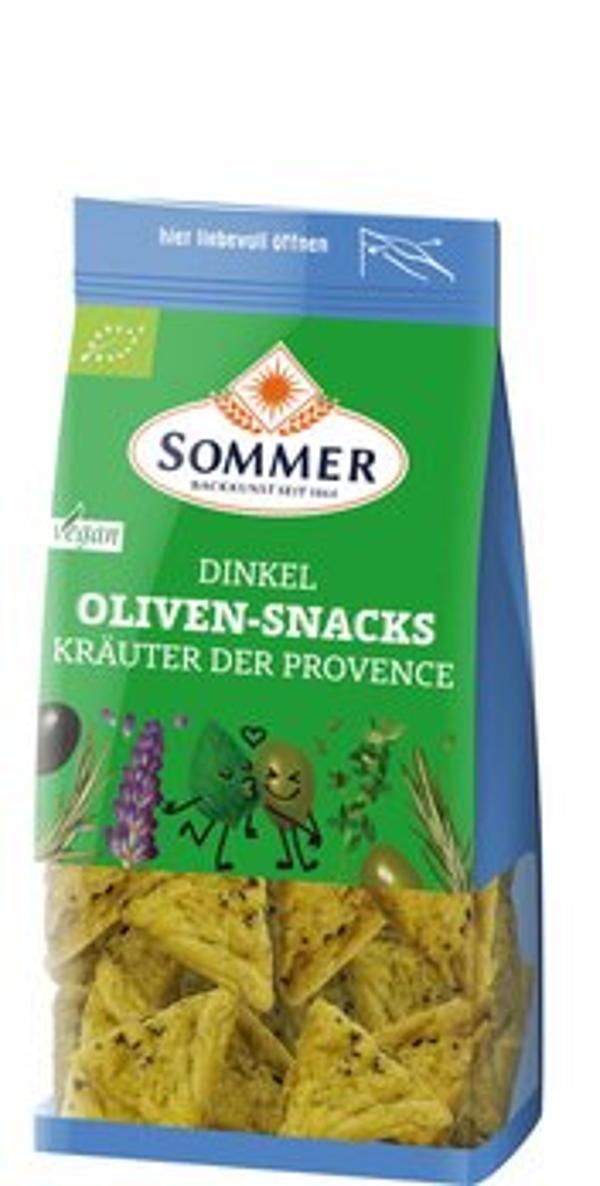 Produktfoto zu Dinkel Oliven-Snacks 150g