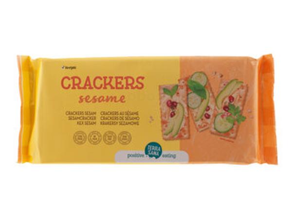 Produktfoto zu Cracker mit Sesamsamen 300g