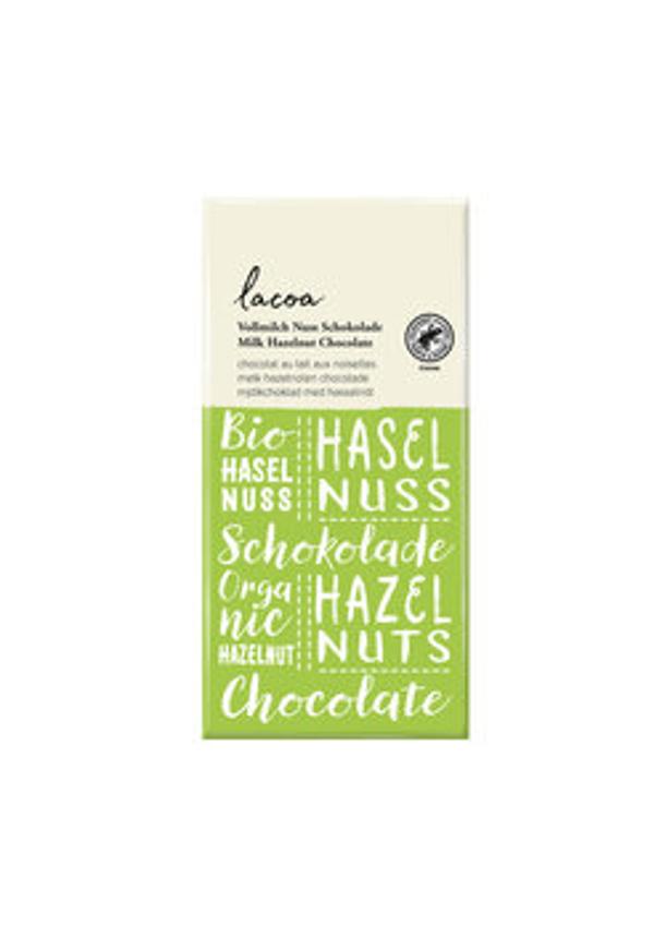 Produktfoto zu Vollmilch Nuss Schokolade von Lacoa 80 g