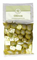 Feta-Oliven-Mix mariniert