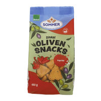 Dinkel Oliven-Snacks Paprika