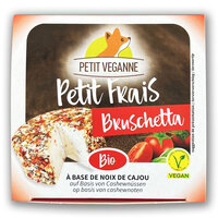 Petit Frais Bruschetta (vegane Käsealternative)