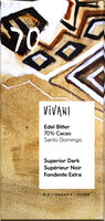 Edel Bitter Schokolade 70% Cacao Santo Domingo