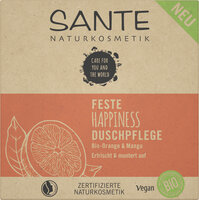 SANTE Feste HAPPINESS Duschpflege Bio-Orange & Mango