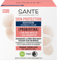 Skin Protection Nachtcreme mit Probiotika, Bio-Inca Inchi-Öl & Bio-Sheabutter