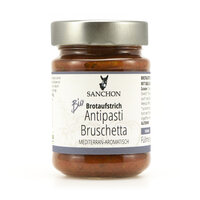 BA Brotaufstrich Antipasti Bruschetta, 190 g, SANCHON, bio