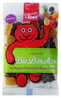 Bio-Bärchen ohne Gelatine, mit Gummi arabicum