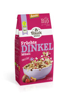 Dinkel Müsli Früchte Demeter