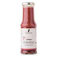 WS Grill- und Würzsauce Höllenfeuer, 210 ml, SANCHON, bio