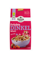 Dinkel Müsli Früchte Demeter
