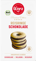 Reis Ringe mit Schokolade, Vollkornkekse, glutenfrei