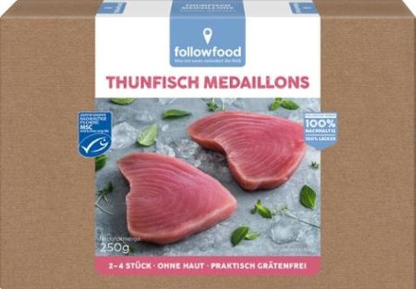 Produktfoto zu Thunfisch Medaillons MSC