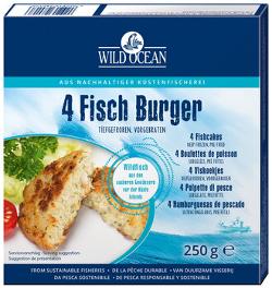 Fisch-Burger 4er-Pack