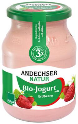 Joghurt Erdbeere im 500g Glas