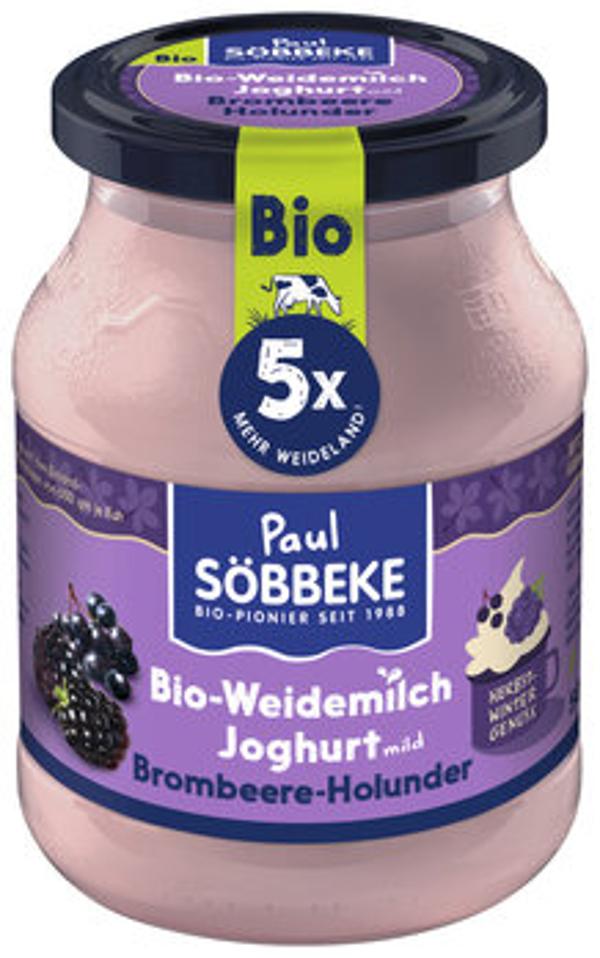 Produktfoto zu Joghurt Brombeere-Holunder
