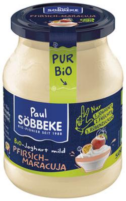 Joghurt-PUR Pfirsich-Maracuja im 500g Glas