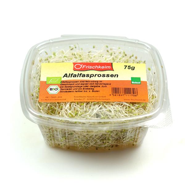 Produktfoto zu Alfalfa-Sprossen 100g